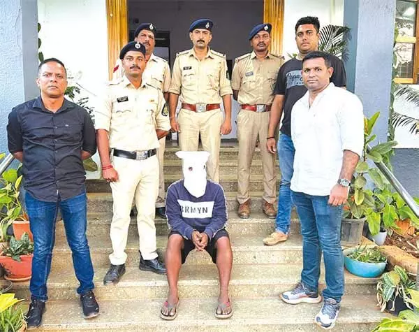 Cocaine worth Rs 60,000 seized in Calangute, one arrested