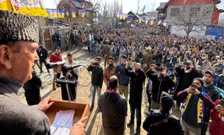 Azad promises to enact law to ensure jobs, land security