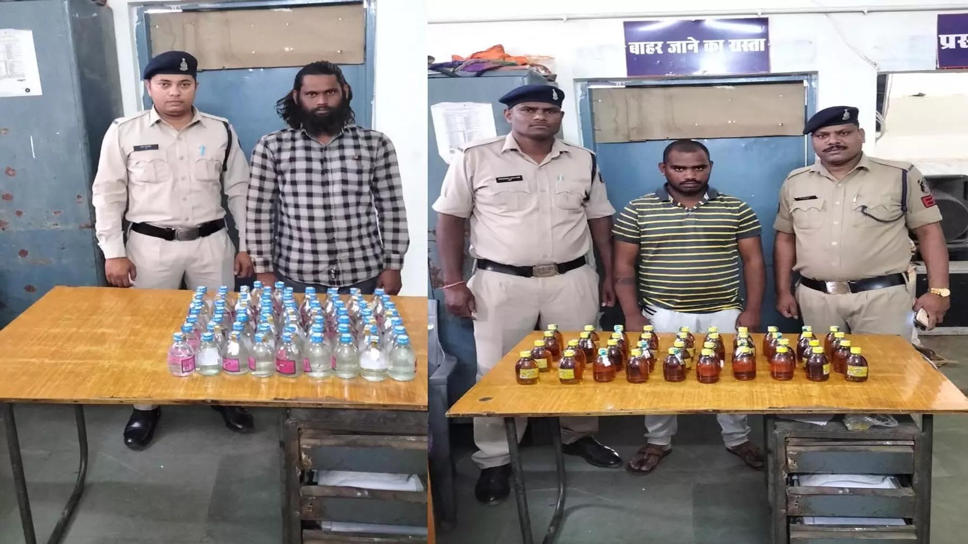 2 youths arrested for selling liquor in Mandirhasaud