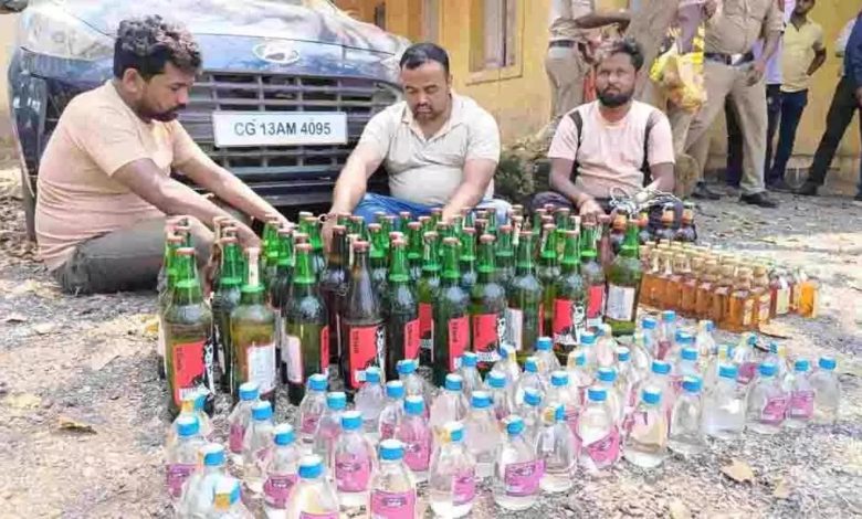 Liquor worth lakhs seized under code of conduct, police took major action