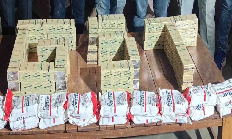 Illegal Gutkha factory busted in Durg, GST department raids