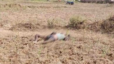 Dead body found near Abhanpur, suspicion of murder