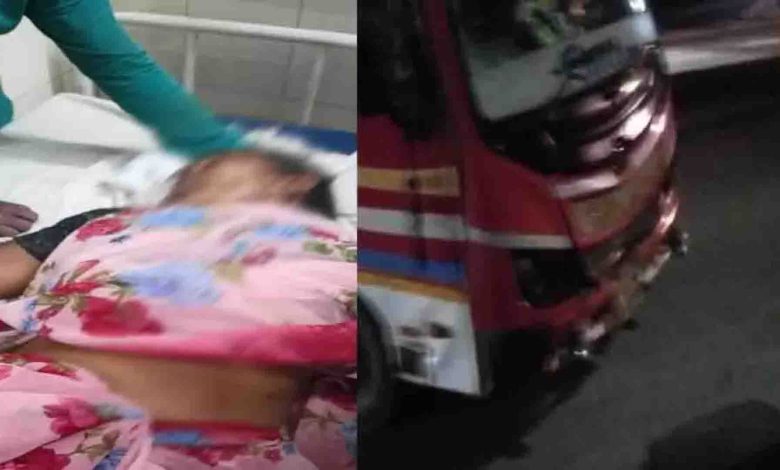 Woman crushed by bus full of passengers, painful death