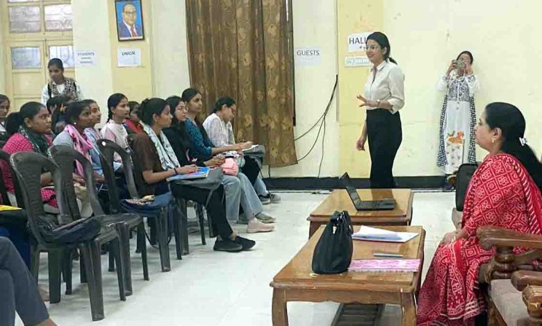 iStart workshop organized in Maharani College