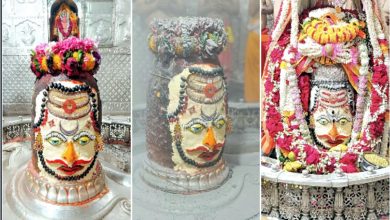 After adornment, the Jyotirlinga of Baba Mahakal was covered with a cloth and burnt to ashes