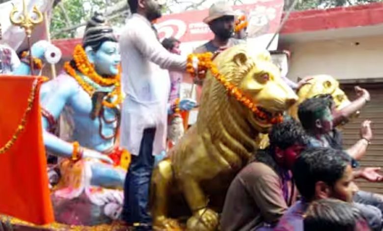 Historic Ram procession held in Bareilly on the occasion of Holi