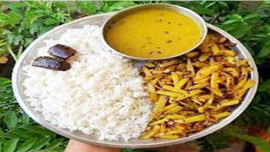 Aloo bhujia with dal and rice, know the recipe of Bihari food