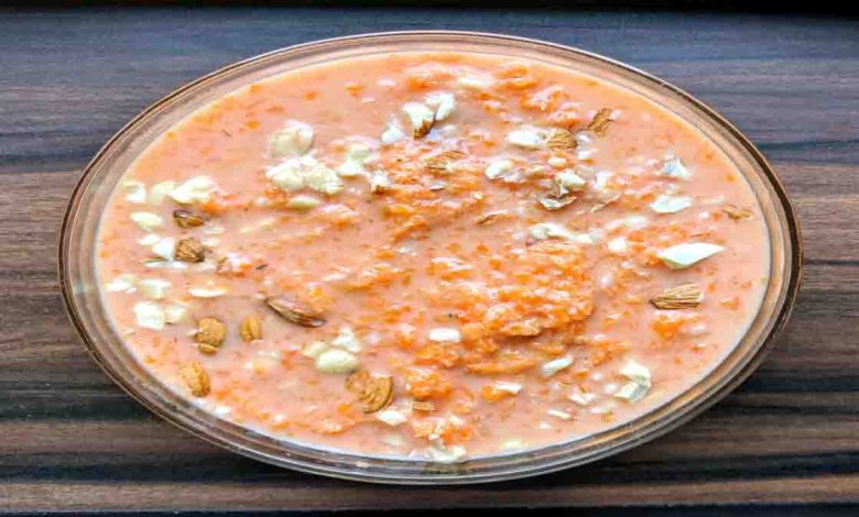 Healthy and Tasty Carrot Kheer Recipe