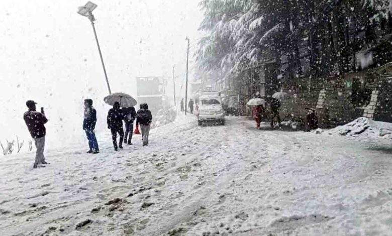 Yellow alert issued for rain and snowfall in some high altitude areas