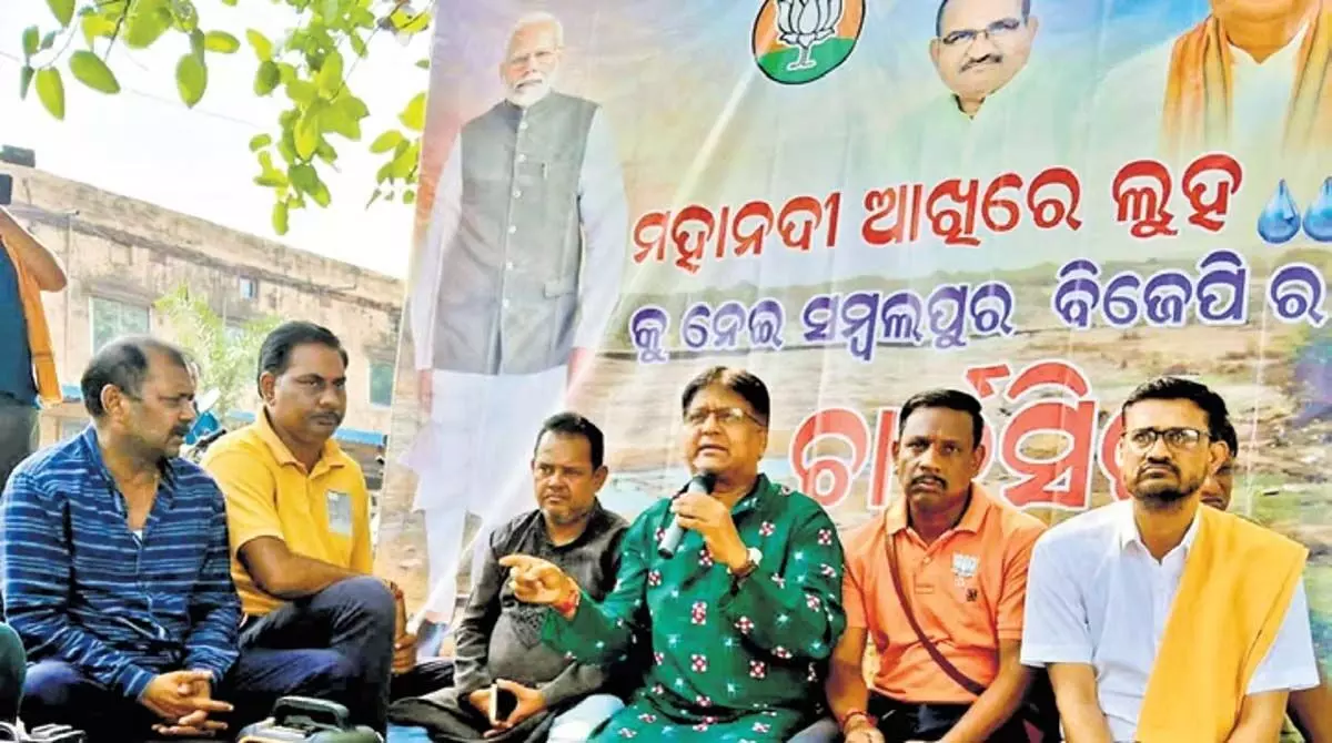 Mahanadi emerges as election issue in fight between BJP, BJD in Sambalpur