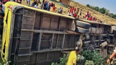 16 injured when school bus carrying 30 students overturns in Ranchi, Jharkhand