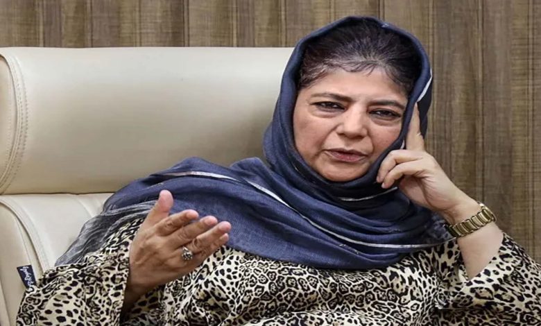Efforts to keep me away from Parl will fall short: Mehbooba