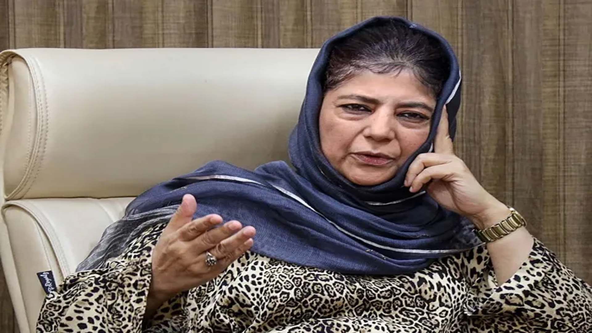 Efforts to keep me away from Parl will fall short: Mehbooba