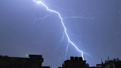 wo farmers died due to lightning in southern West Bengal