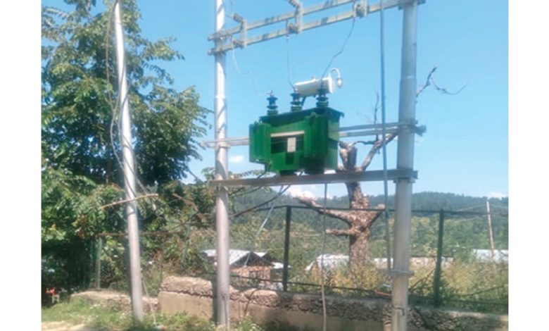 Transformer installed near ground level in Magam area poses danger to people