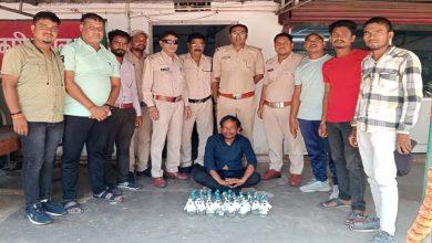 Were selling liquor during dry period, two arrested