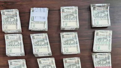 6 lakh cash seized in toll naka near Raipur