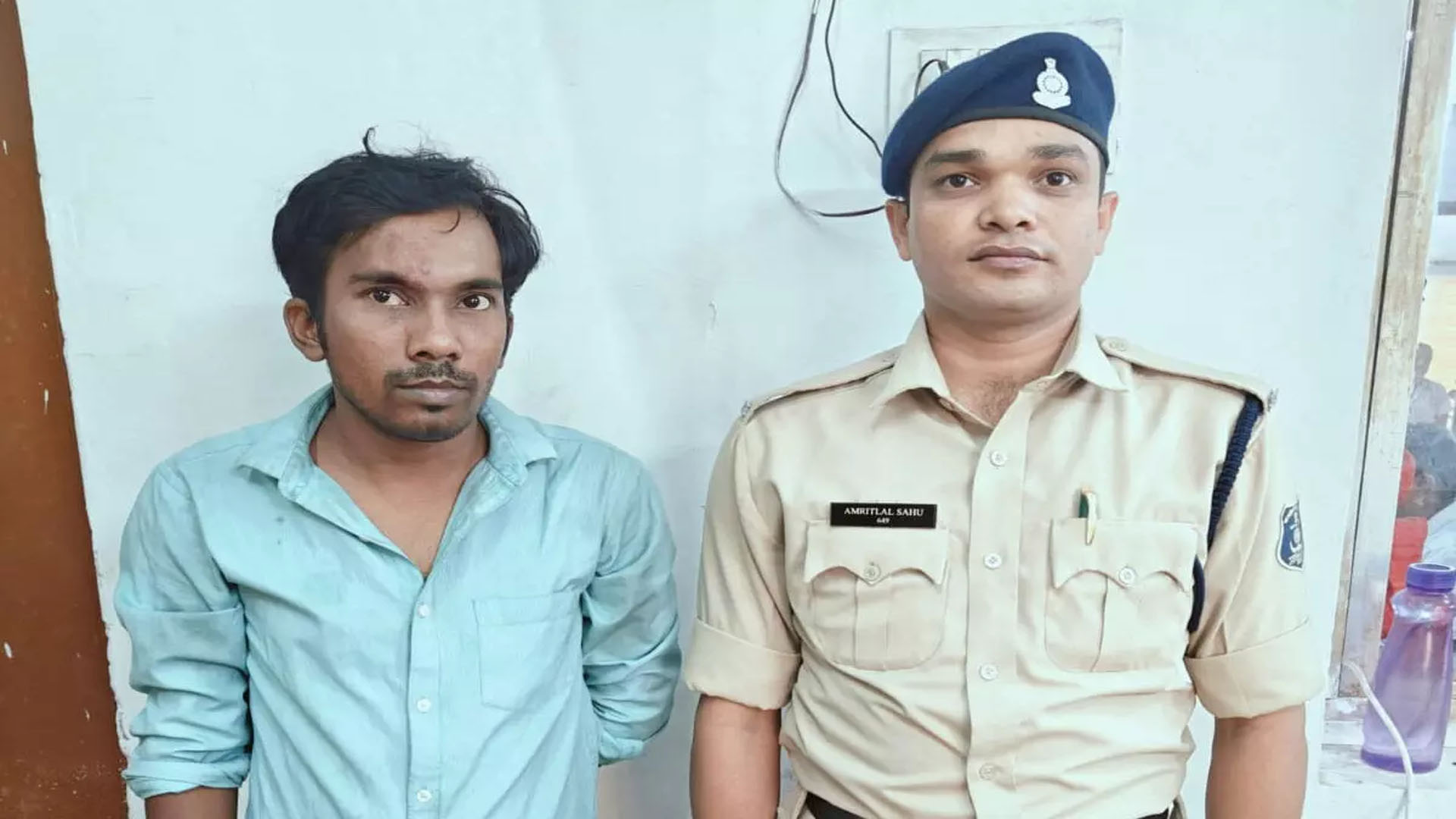 Made video of rape, then blackmailed the woman, young man caught by Raipur police