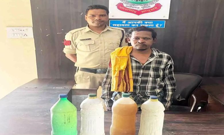 Used to roam around selling illegal liquor, Kochiya arrested