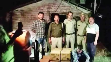 Ghumarwin police caught 168 bottles of liquor