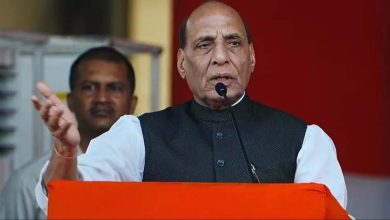 Defense Minister Rajnath Singh will hold a public meeting for Atul Garg in Ghaziabad today