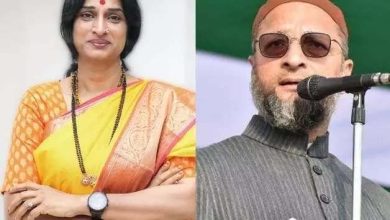 Madhavi Lata giving competition to Asaduddin Owaisi in Hyderabad, got Y+ category security