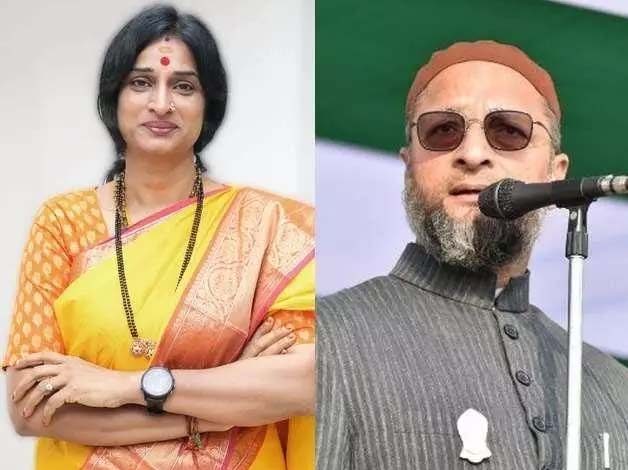 Madhavi Lata giving competition to Asaduddin Owaisi in Hyderabad, got Y+ category security