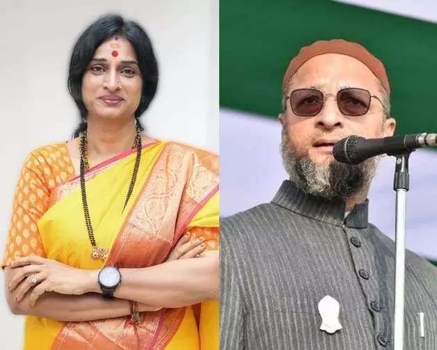 Madhavi Lata giving competition to Asaduddin Owaisi in Hyderabad, got Y+ category security