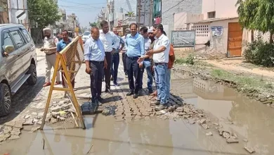 Jalandhar MC chief inspects roads, orders testing of water in slum areas