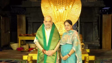 Andhra Pradesh News: Amit Shah worshiped Lord Sri Venkateswara Swamy in Tirumala