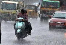 Chance of rain in Hyderabad this evening