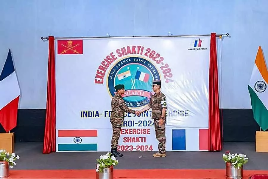 India-France joint military exercise 'Shakti' begins in Meghalaya