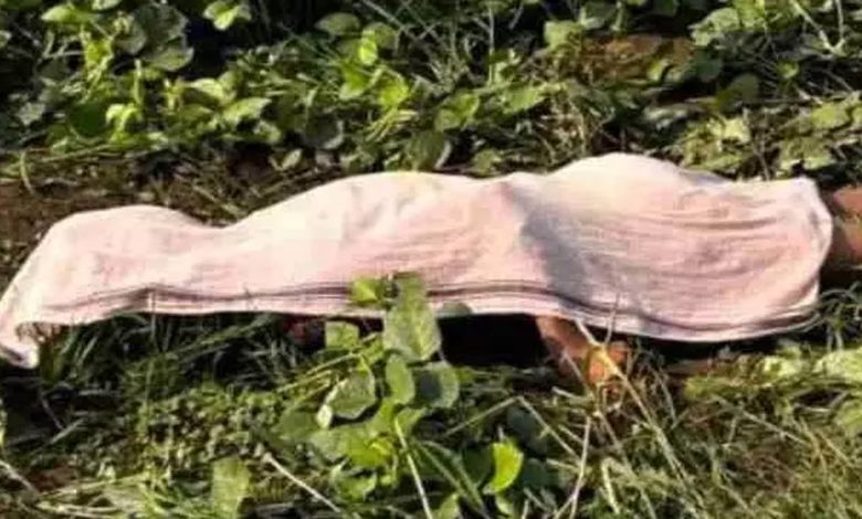 Heinous murder in MLA's village, dead body found lying in the field