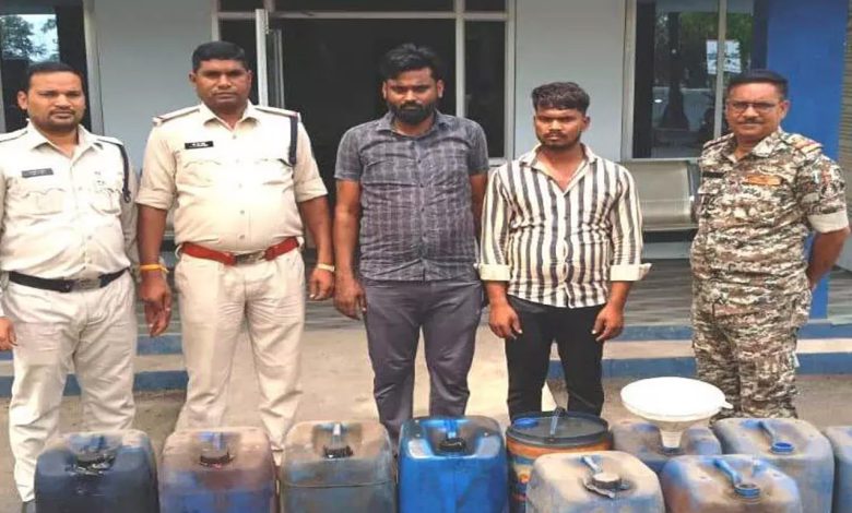 Police raided dhaba and house, illegal diesel seized