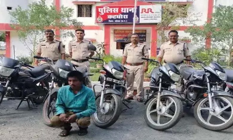 7 bikes stolen with fake keys, vicious arrested