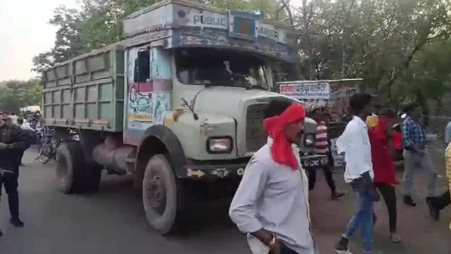 Student going for tuition crushed by truck, dies painfully