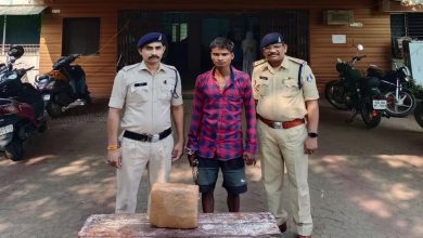 Youth from Sukma arrested while supplying ganja in Raipur