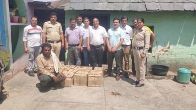 One arrested with 14 boxes of country liquor