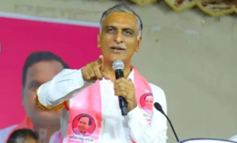 Harish Rao: Revanth lacks the image of a Telangana activist