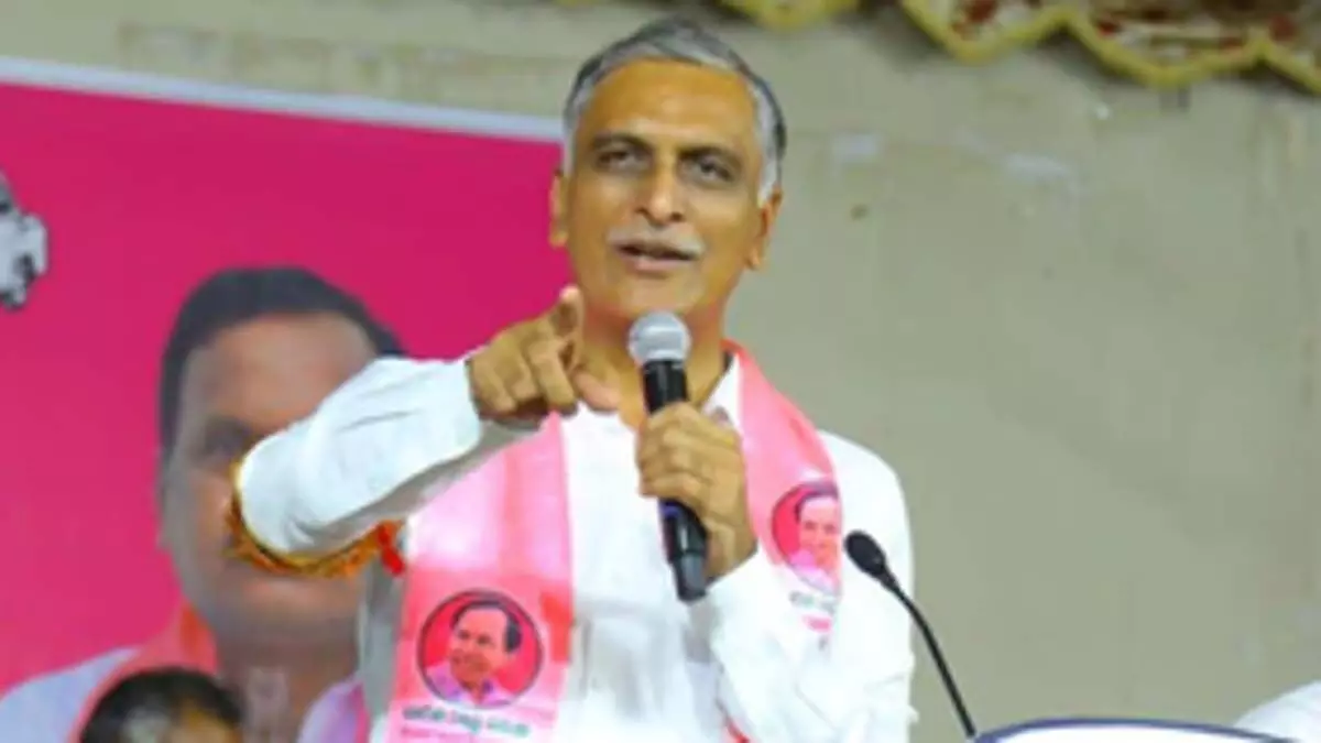 Harish Rao: Revanth lacks the image of a Telangana activist