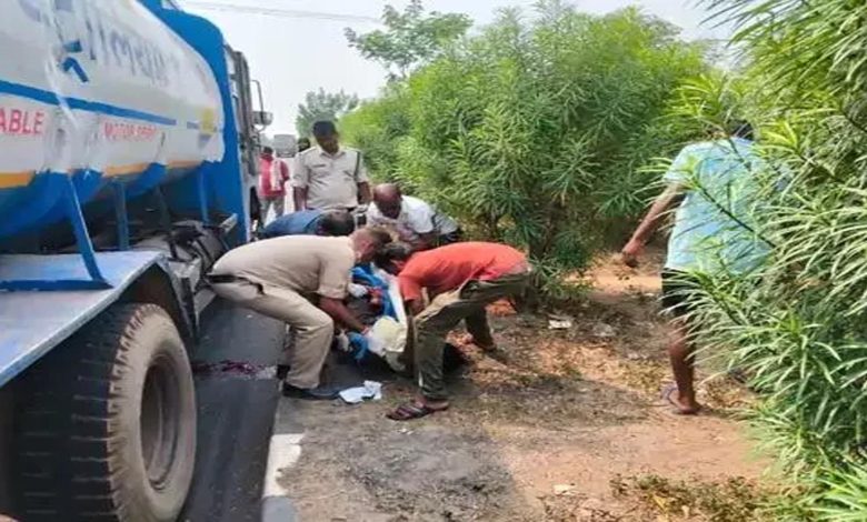 Farmer died on Mahasamund-Raipur Road