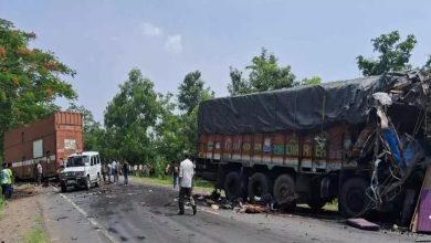 CG Accident: Driver dies in collision between container and truck