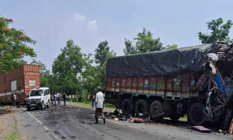 CG Accident: Driver dies in collision between container and truck