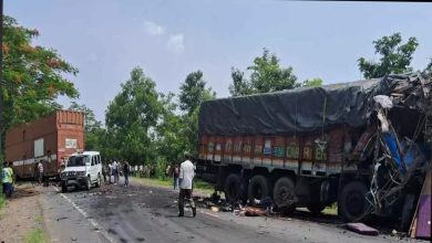 CG Accident: Driver dies in collision between container and truck