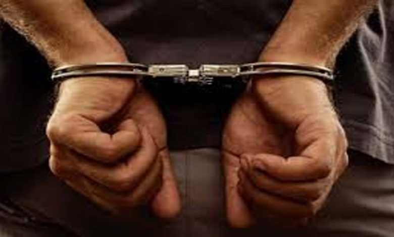 Police arrested the accused of molesting a minor