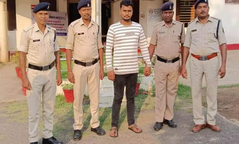 The absconding accused in the gangrape case has been arrested, he was dodging the police for 10 months