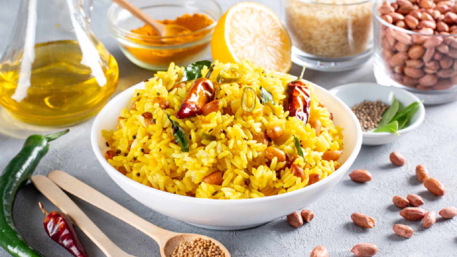 Try Lemon Rice which is full of taste and health in your dinner