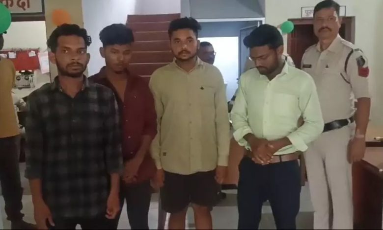 chhattisgarh news: 7 boys arrested for beating head constable