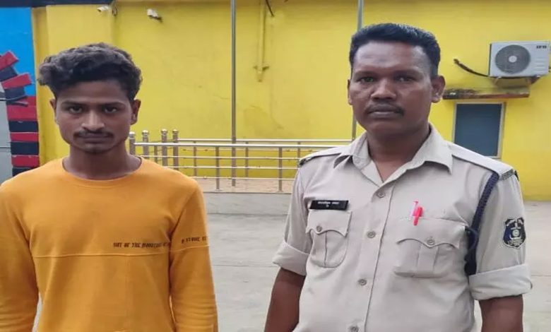 The accused who kidnapped the teenager was sent to jail, he was hiding in Telangana