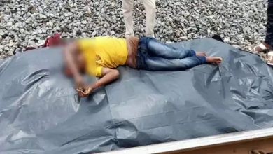 Dead body of a young man found on railway track, sensation spread